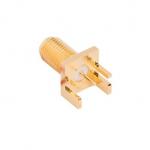 RF Connector SMA PCB End Launch (Jack, Female)  L14.3mm   L17.4mm